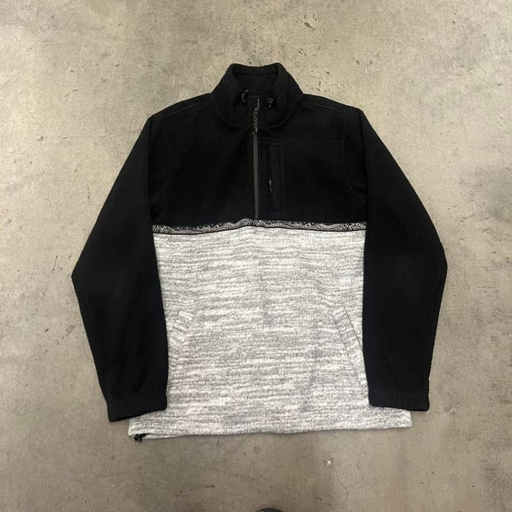 Billabong adventure  surfer quarter zip fleece Sherpa pull over‎